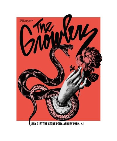 The Growlers Limited Edition 7/31/2019 Asbury Park NJ Poster $18.40 Decor