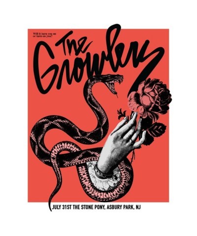 The Growlers Limited Edition 7/31/2019 Asbury Park NJ Poster $18.40 Decor