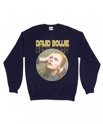 David Bowie Sweatshirt | Hunky Dory Album Design Sweatshirt $12.23 Sweatshirts