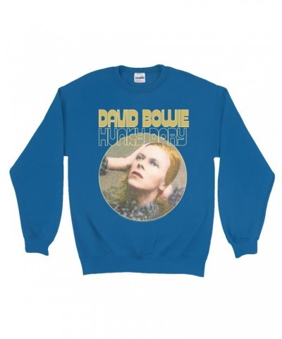 David Bowie Sweatshirt | Hunky Dory Album Design Sweatshirt $12.23 Sweatshirts