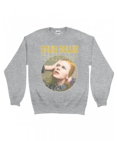 David Bowie Sweatshirt | Hunky Dory Album Design Sweatshirt $12.23 Sweatshirts