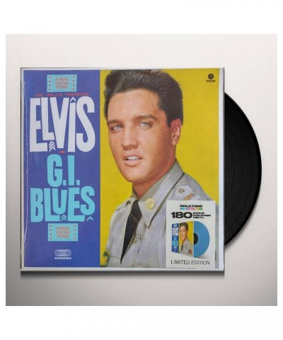 Elvis Presley G.I. BLUES (BLUE VINYL) Vinyl Record $9.06 Vinyl