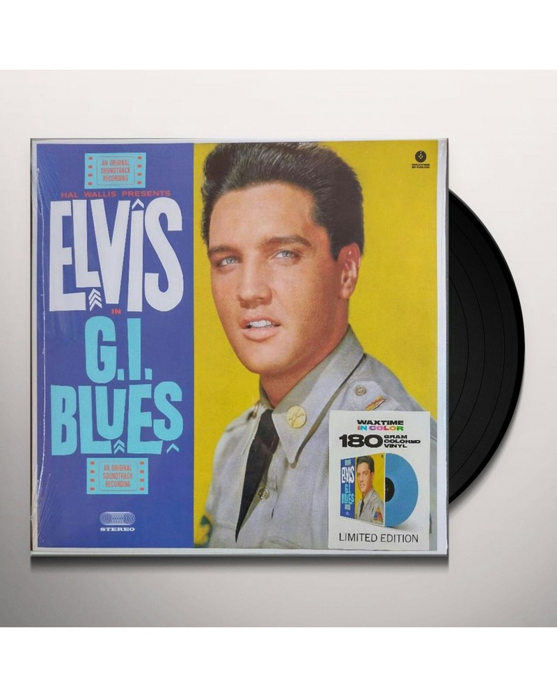 Elvis Presley G.I. BLUES (BLUE VINYL) Vinyl Record $9.06 Vinyl