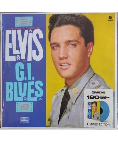 Elvis Presley G.I. BLUES (BLUE VINYL) Vinyl Record $9.06 Vinyl