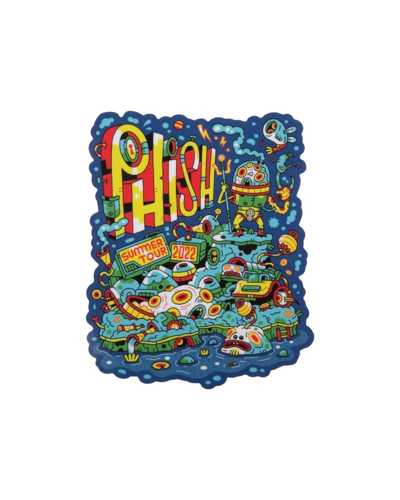 Phish Brainy Summer Tour 2022 Sticker $1.92 Accessories