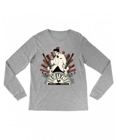 Elvis Presley Long Sleeve Shirt | Retro Performance Ellis Auditorium Shirt $10.78 Shirts