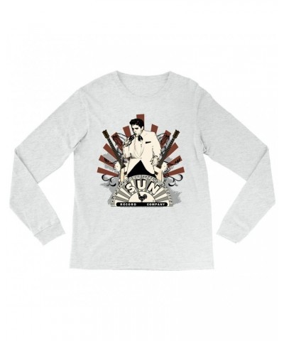 Elvis Presley Long Sleeve Shirt | Retro Performance Ellis Auditorium Shirt $10.78 Shirts