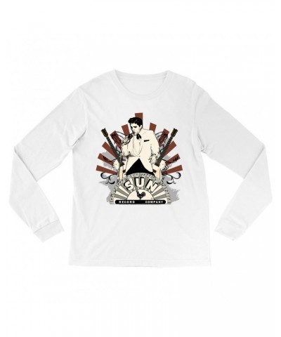 Elvis Presley Long Sleeve Shirt | Retro Performance Ellis Auditorium Shirt $10.78 Shirts