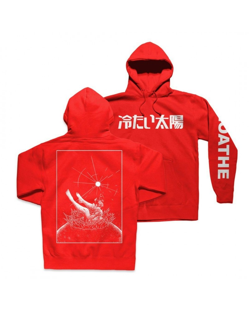 Loathe Cold Sun Red Hoodie $16.80 Sweatshirts