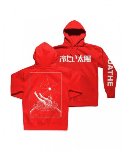 Loathe Cold Sun Red Hoodie $16.80 Sweatshirts