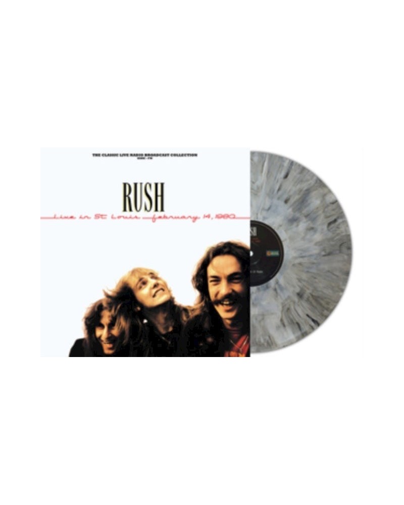 Rush LP - Live In St Louis 1980 (Grey Marble Vinyl) $19.60 Vinyl