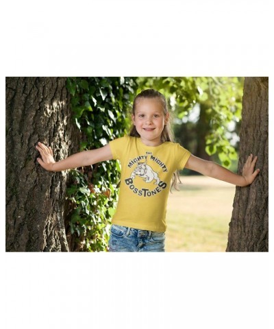 Mighty Mighty Bosstones Classic Bulldog Yellow Kids T-Shirt $8.00 Kids