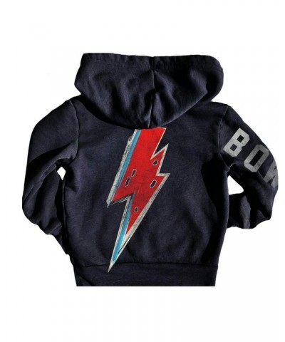 David Bowie Graphic Bolt Hoodie $36.75 Sweatshirts