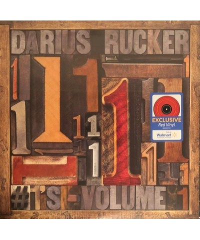 Darius Rucker 1's [Red LP] Vinyl Record $12.74 Vinyl
