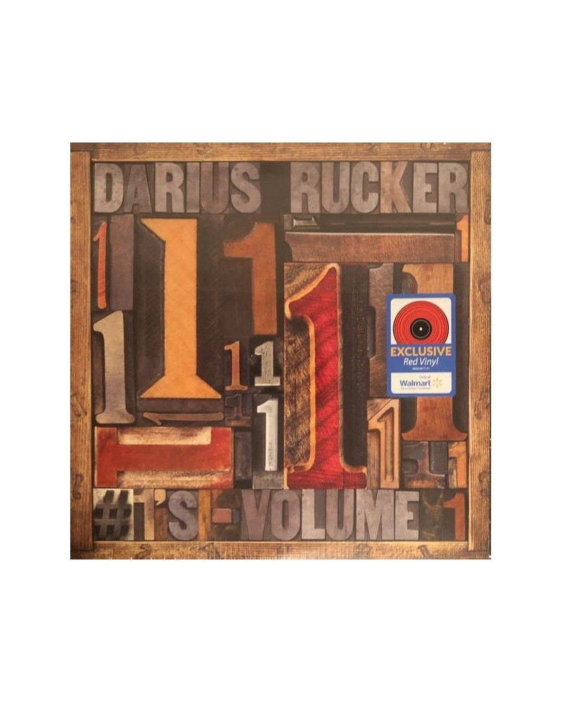 Darius Rucker 1's [Red LP] Vinyl Record $12.74 Vinyl