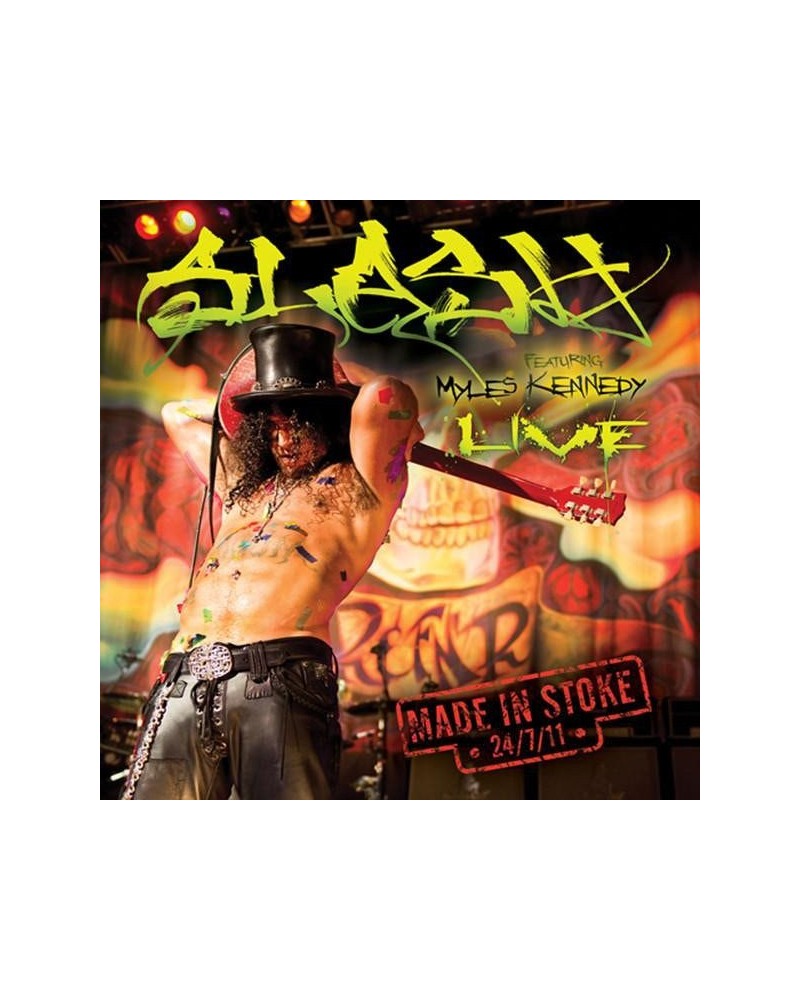 Slash MADE IN STOKE 24/7/11 (3LP) Vinyl Record $10.08 Vinyl