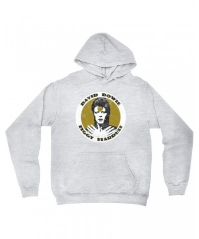 David Bowie Hoodie | Golden Bowie As Ziggy Stardust Hoodie $17.58 Sweatshirts