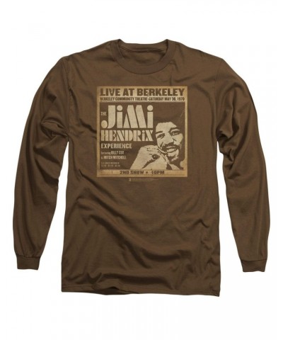 Jimi Hendrix Second Set Long Sleeve T-Shirt $16.80 Shirts