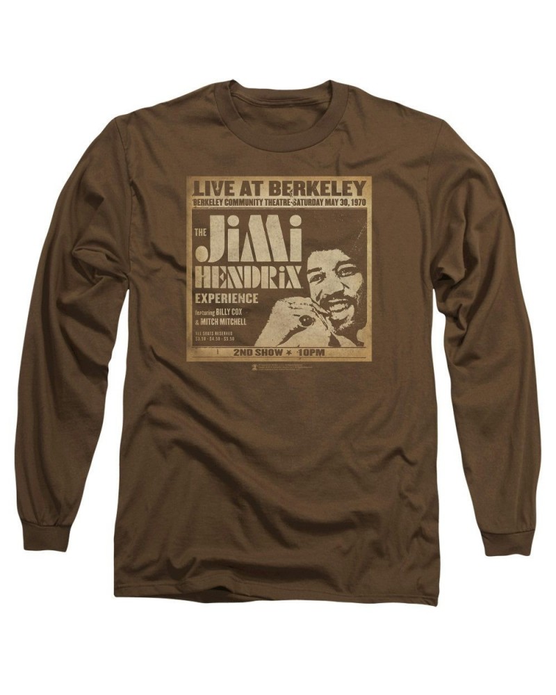 Jimi Hendrix Second Set Long Sleeve T-Shirt $16.80 Shirts