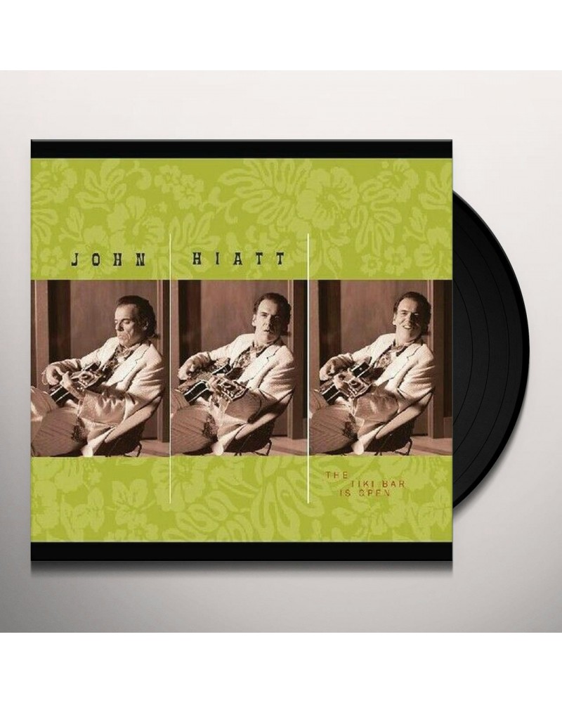 John Hiatt TIKI BAR IS OPEN Vinyl Record $8.00 Vinyl