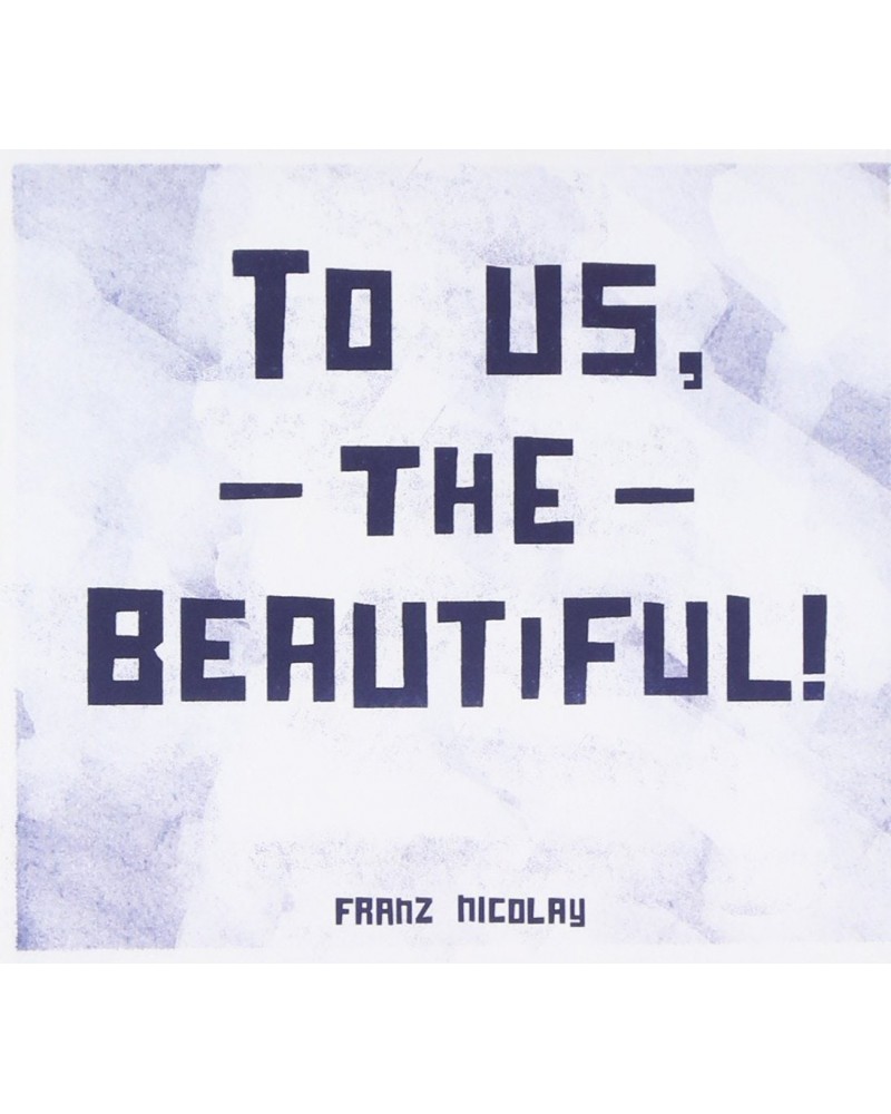 Franz Nicolay TO US THE BEAUTIFUL CD $4.87 CD