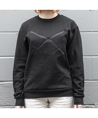 Xiu Xiu Embroidered Logo Crew Neck Sweatshirt $14.40 Sweatshirts