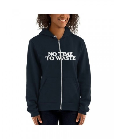 No Time To Waste N.T.T.W Mass Destruction Front & Back Unisex Zip Up Hoodie $23.66 Sweatshirts