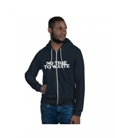 No Time To Waste N.T.T.W Mass Destruction Front & Back Unisex Zip Up Hoodie $23.66 Sweatshirts