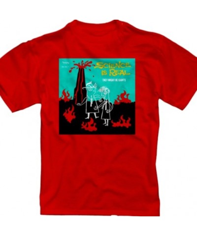 They Might Be Giants Science is Real Red T-Shirt (Youth) $14.40 Shirts