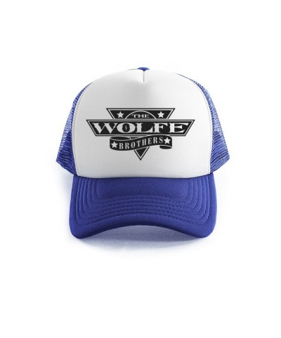 The Wolfe Brothers Blue Trucker Cap $9.00 Hats