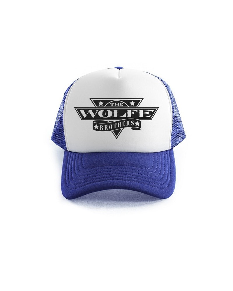 The Wolfe Brothers Blue Trucker Cap $9.00 Hats