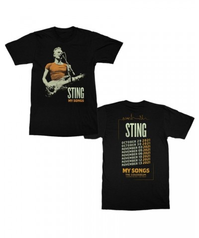Sting My Songs Las Vegas Event T-Shirt $17.60 Shirts