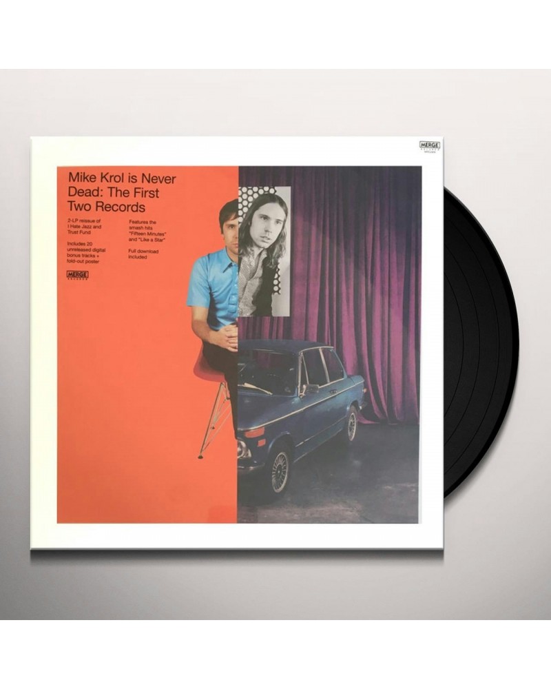 Mike Krol Is Never Dead: The First Two Records Vinyl Record $11.68 Vinyl