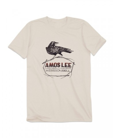 Amos Lee Mission Bell Crow T-Shirt - Cream $7.50 Shirts