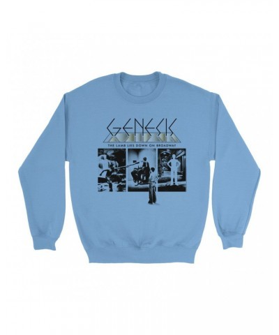 Genesis Bright Colored Sweatshirt | The Lamb Lies Down On Broadway Poster Sweatshirt $15.38 Sweatshirts