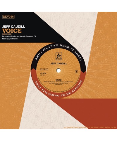 Jeff Caudill VOICE / WISHING WELL Vinyl Record $5.39 Vinyl