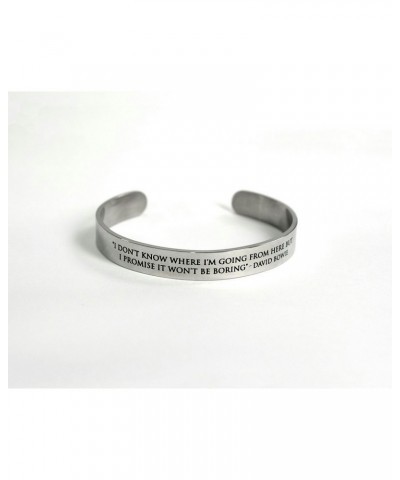 David Bowie "I Don't Know Where I'm Going From Here" Quote Bracelet $7.00 Accessories