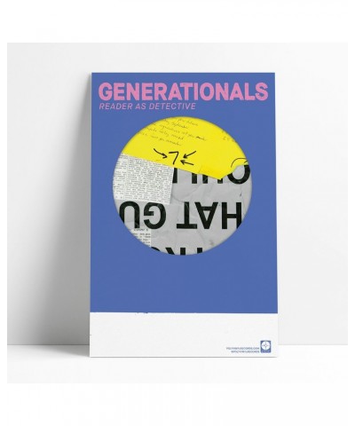 Generationals Reader As Detective Poster (11"x17") $0.78 Decor