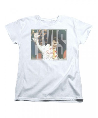 Elvis Presley Women's Shirt | ALOHA KNOCKOUT Ladies Tee $6.84 Shirts