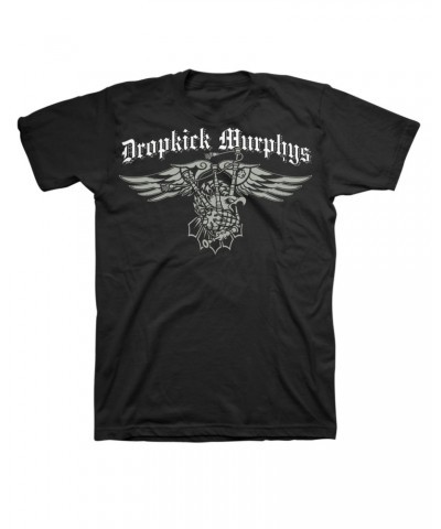 Dropkick Murphys Bagpipe Eagle T-Shirt (Black) $11.20 Shirts