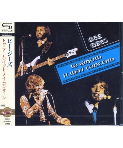 Bee Gees TO WHOM IT MAY CONCERN CD $7.03 CD