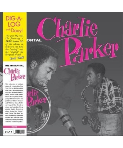 Charlie Parker IMMORTAL CHARLIE PARKER Vinyl Record $8.36 Vinyl
