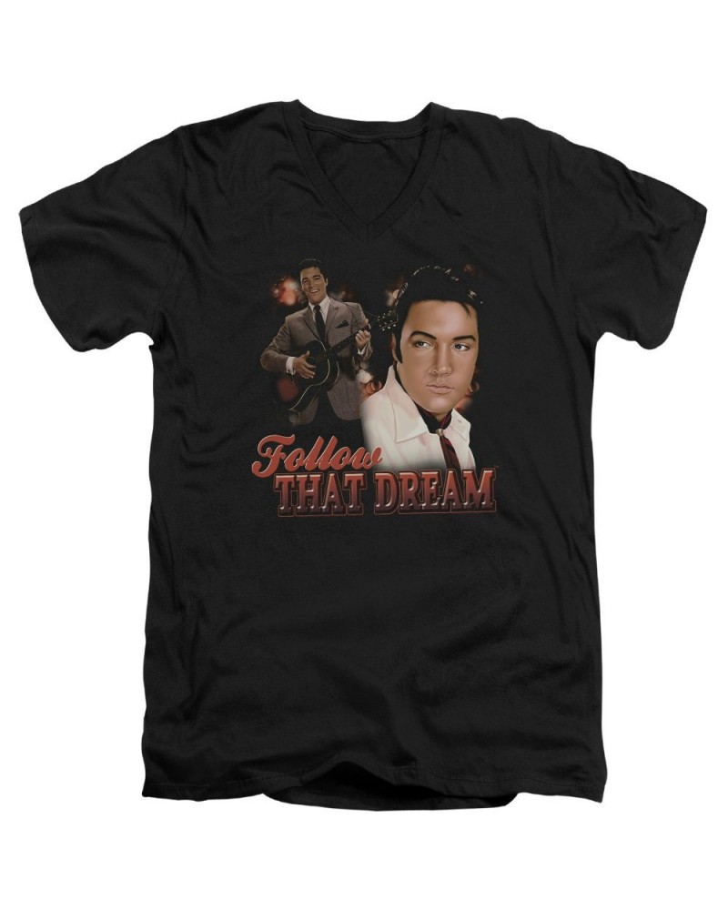 Elvis Presley T Shirt (Slim Fit) | FOLLOW THAT DREAM Slim-fit Tee $9.12 Shirts