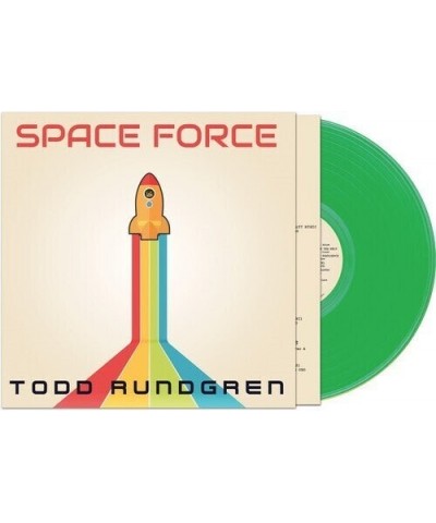 Todd Rundgren SPACE FORCE - GREEN Vinyl Record $12.00 Vinyl