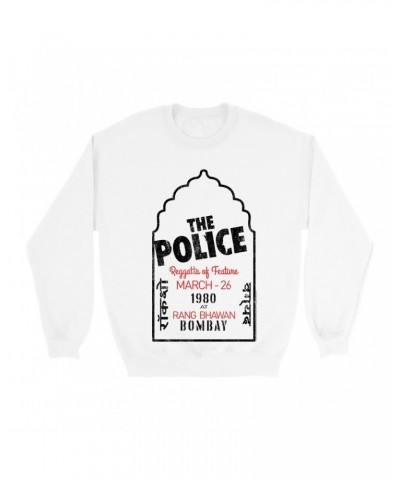 The Police Sweatshirt | Bombay 1980 Concert Sweatshirt $13.98 Sweatshirts