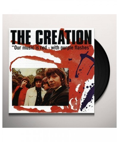 The Creation OUR MUSIC IS RED WITH PURPLE FLASHES Vinyl Record $8.92 Vinyl