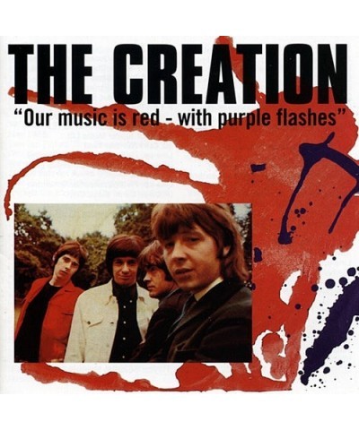The Creation OUR MUSIC IS RED WITH PURPLE FLASHES Vinyl Record $8.92 Vinyl