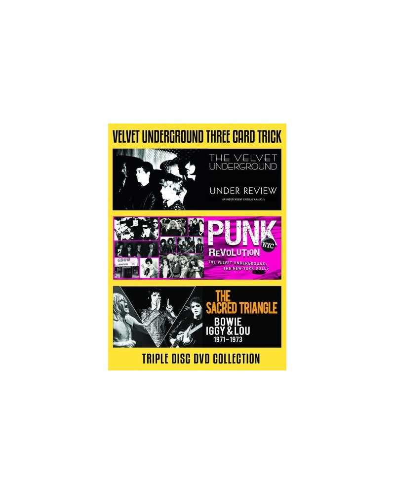 The Velvet Underground THREE CARD TRICK DVD $7.13 Videos